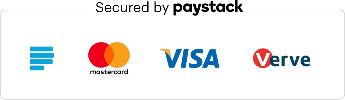 Powered by paystack